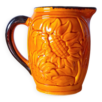 Sunflower pitcher 60s