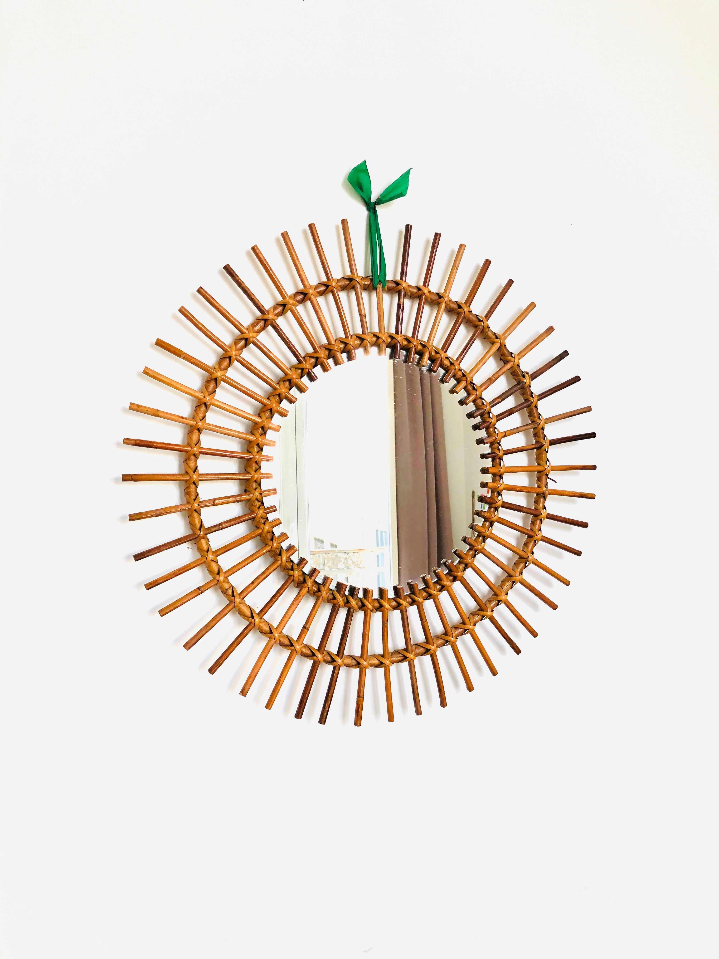 Mirror sun rattan 60cm