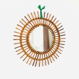 Mirror sun rattan 60cm