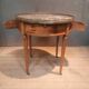 "Louis XVI style 'bouillotte' table"