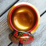 Khokloma wooden box