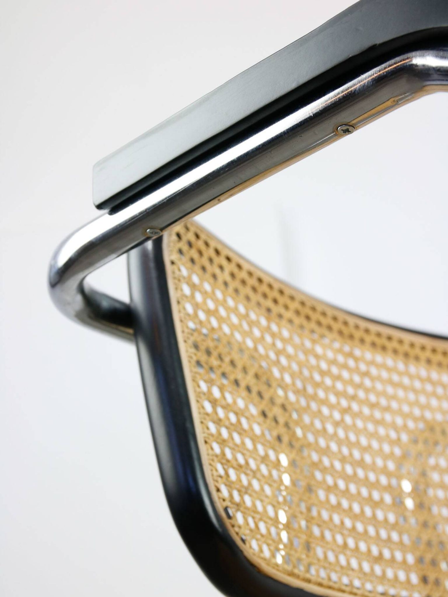 Fauteuil vintage Cesca B64 par Marcel Breuer