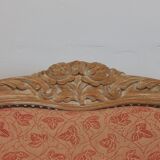 Paire de fauteuils bergère de style Louis XV
