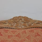 Paire de fauteuils bergère de style Louis XV