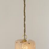 1 of 3 Small Murano glass pendant by Kalmar, Germany, 1960s