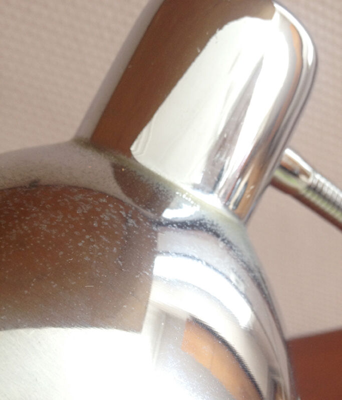 Chrome desk lamp, 60 years