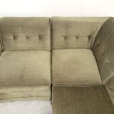 Large U shape modular sofa, 1970s