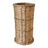 Porte parapluie en rotin vintage