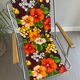 Vintage floral camping chair