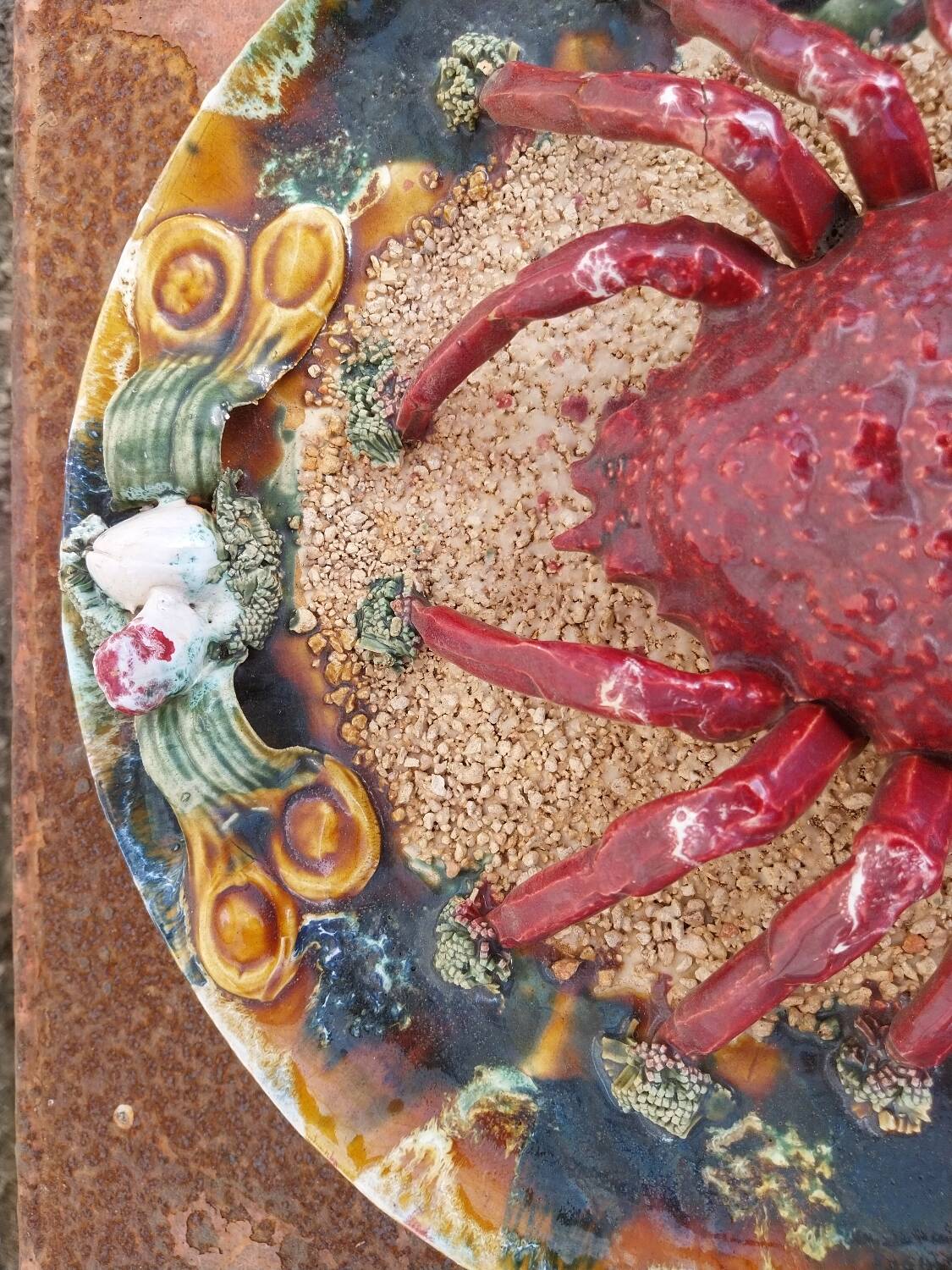 Trompe l'oeil slip dish