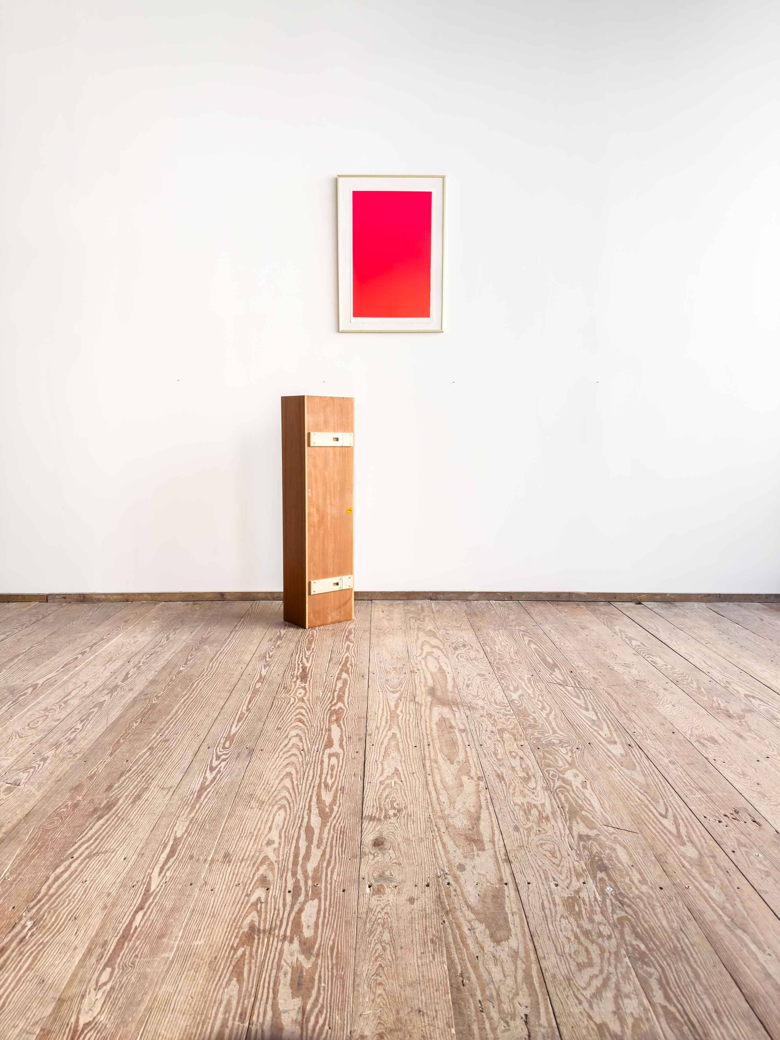 Mid-Century Shelf or Wall Unit in Teak by Walter Wirz for Wilhelm Renz, 100