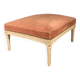 Lacquered wooden stool