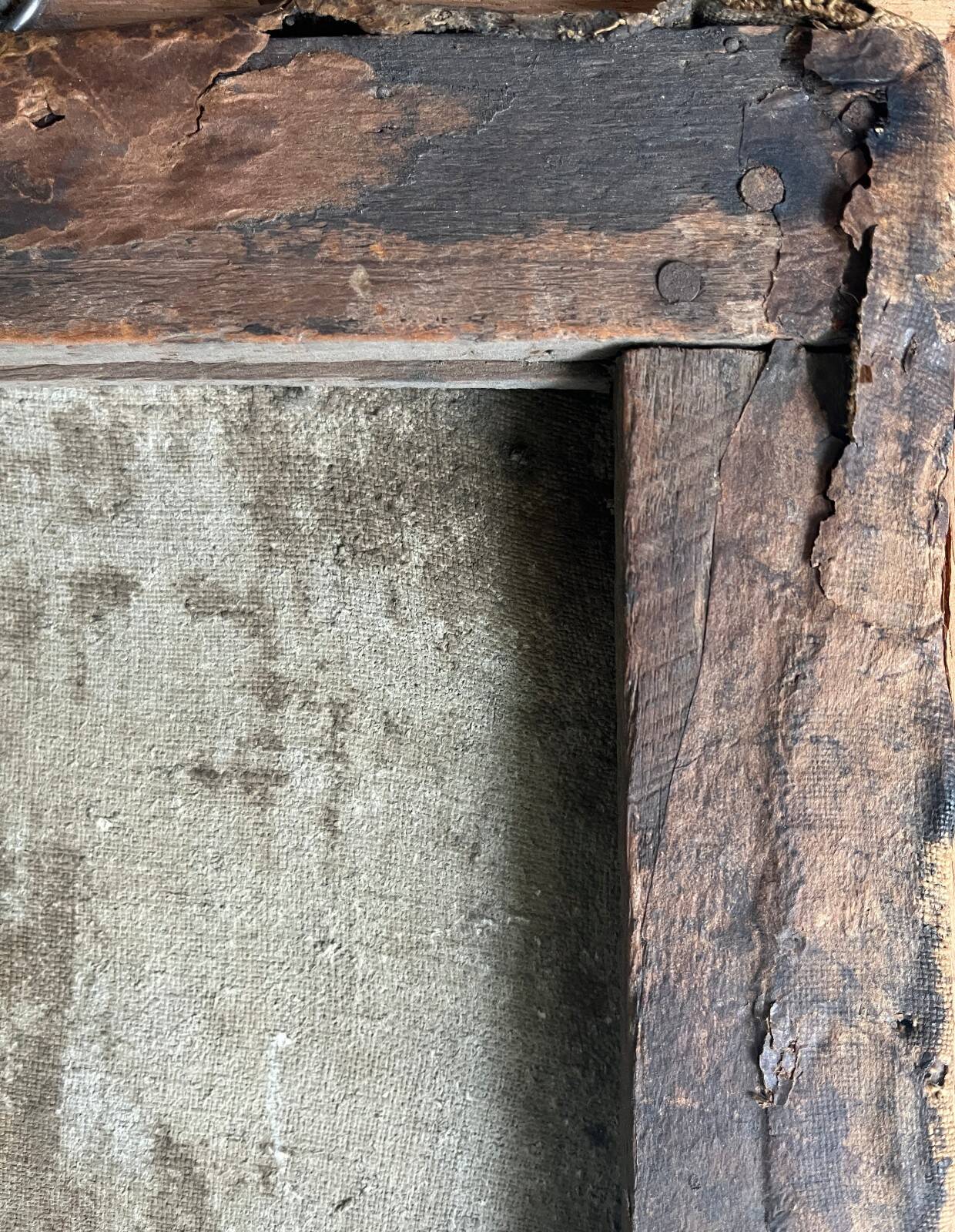 Antique HST painting "Still life: breakfast" signed A. Jouenne + ca