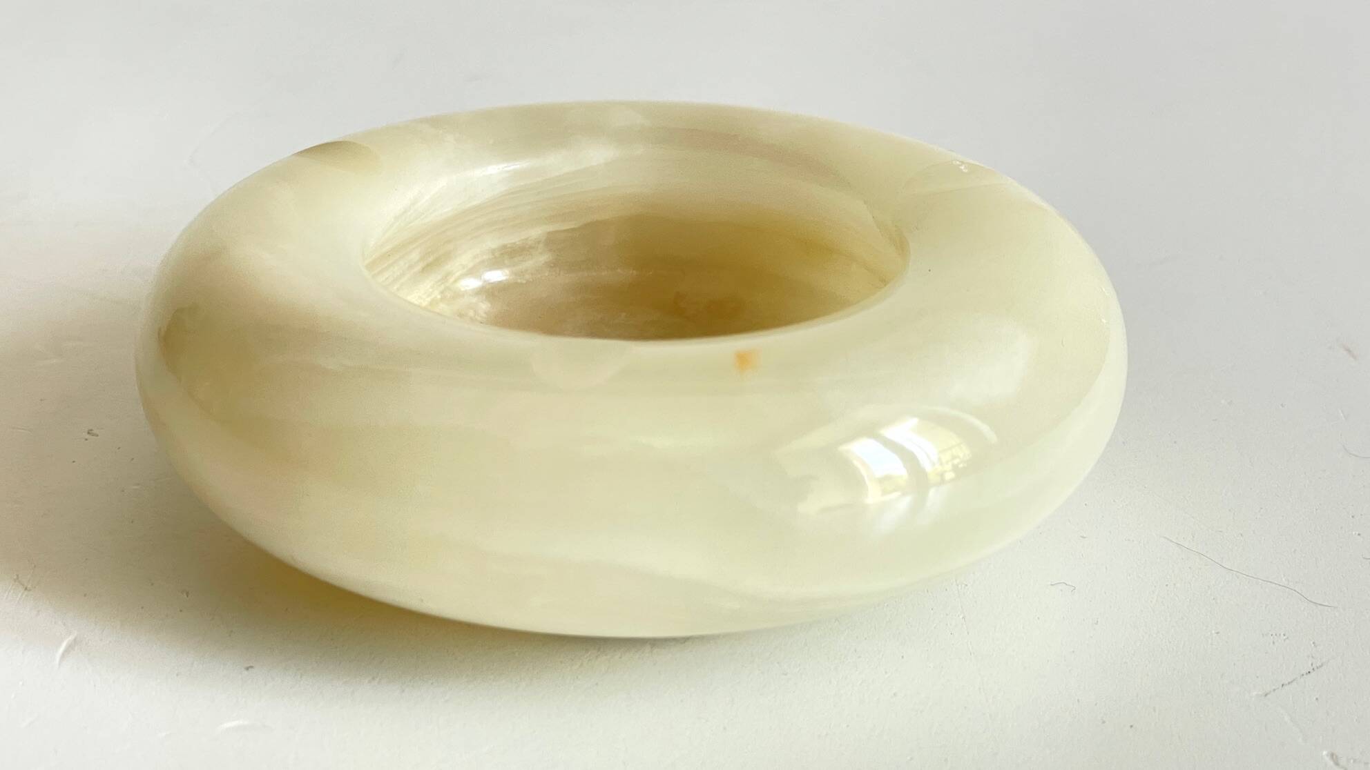 VINTAGE MARBLE ASHTRAY