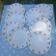 Vintage dessert plate set L.T France