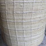 Ceramic table lamp and fabrics