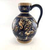 Vase Pichet Gien décor  renaissance