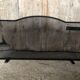 Black Metal Fireplace Fire Screen Vintage Mesh #A609