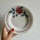 Set of 6 vintage dessert plates Model Nice by Moulin des Loups