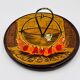 Cheese board with cauldron decoration, Vallauris