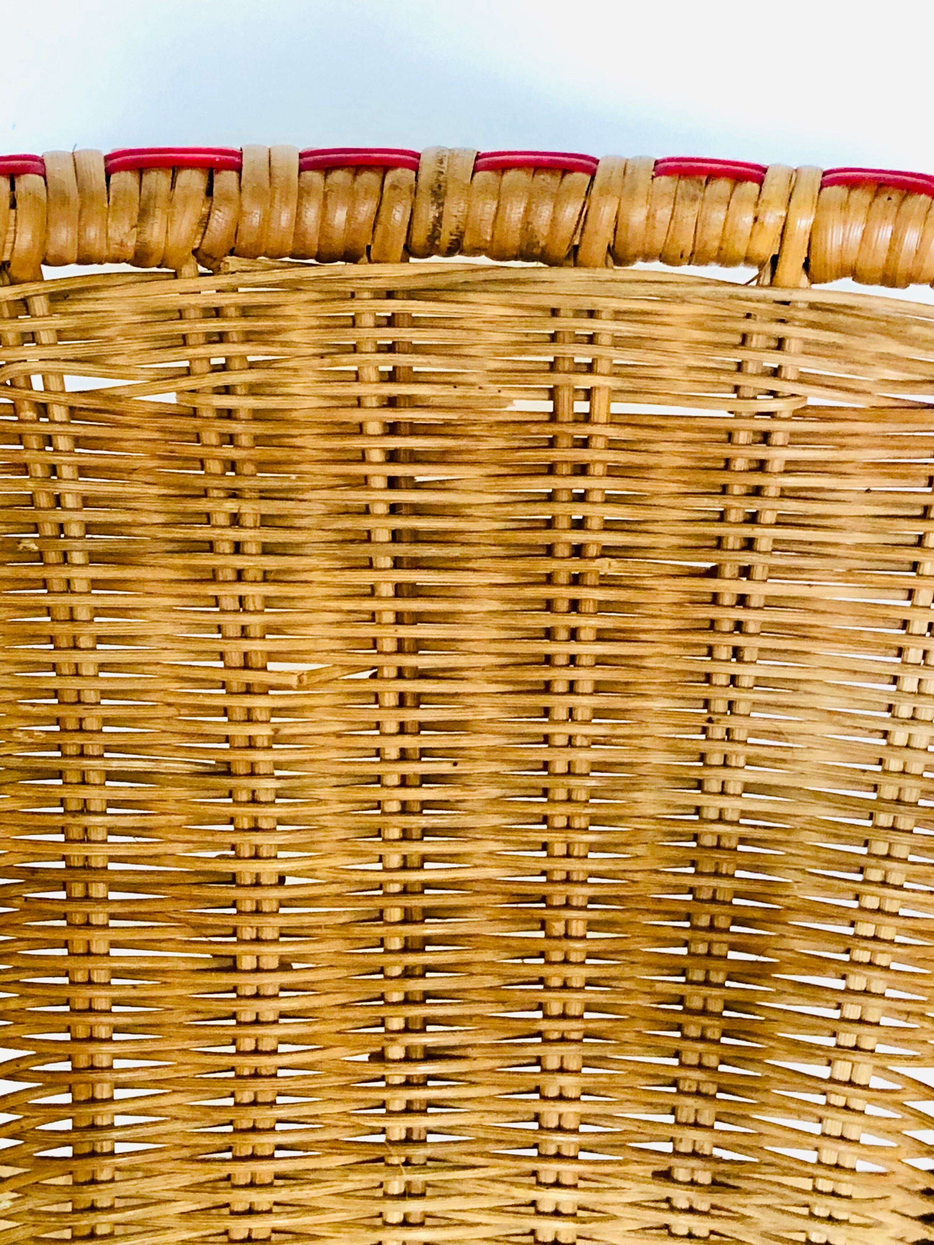 Rattan and wicker children's chair