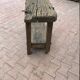 Old carpenter's workbench