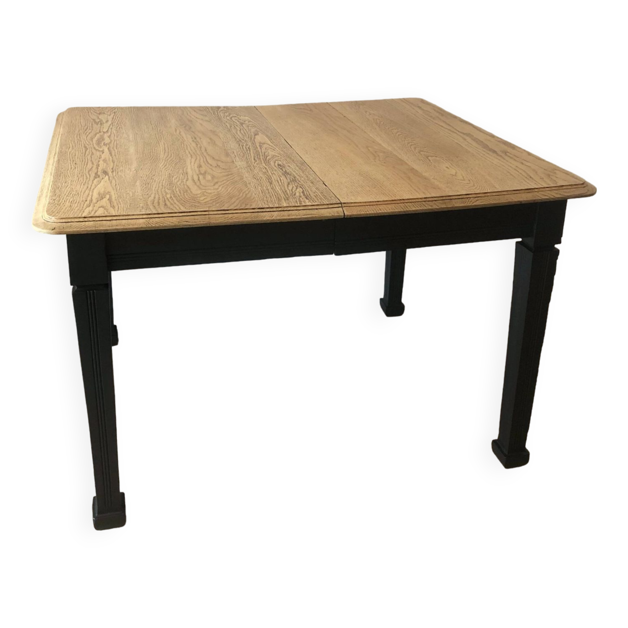 Table à manger vintage en chêne massif