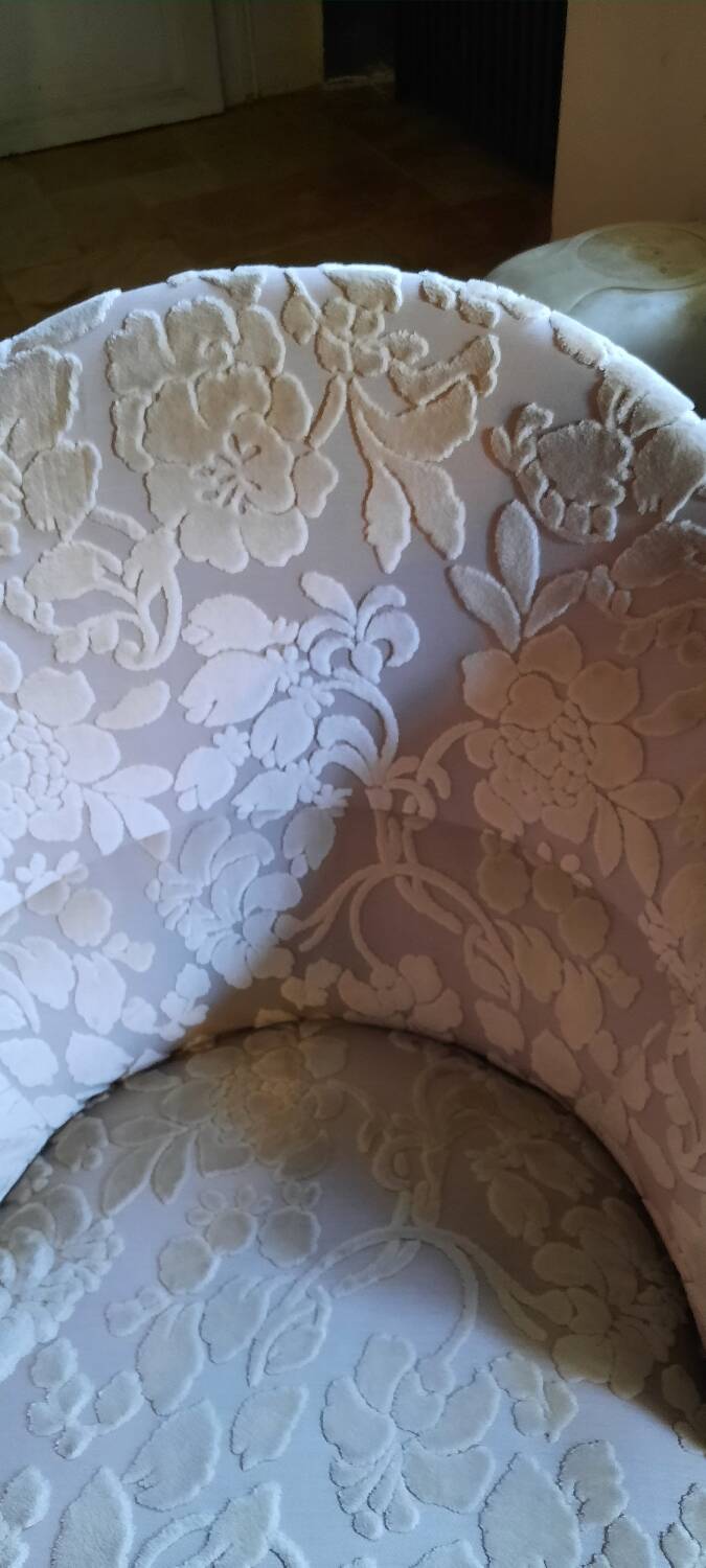 Paire de fauteuils crapaud