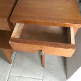 Pair of vintage bedsides