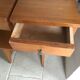 Pair of vintage bedsides