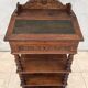High Louis XIII writing desk in oak, 19th century.