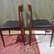 Scandinavian design chairs pair 60s