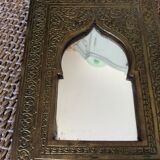 Brass mirror