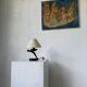 Brutalist metal lamp from the 50s