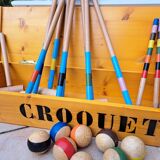 Jeu de croquet en bois Jorelle