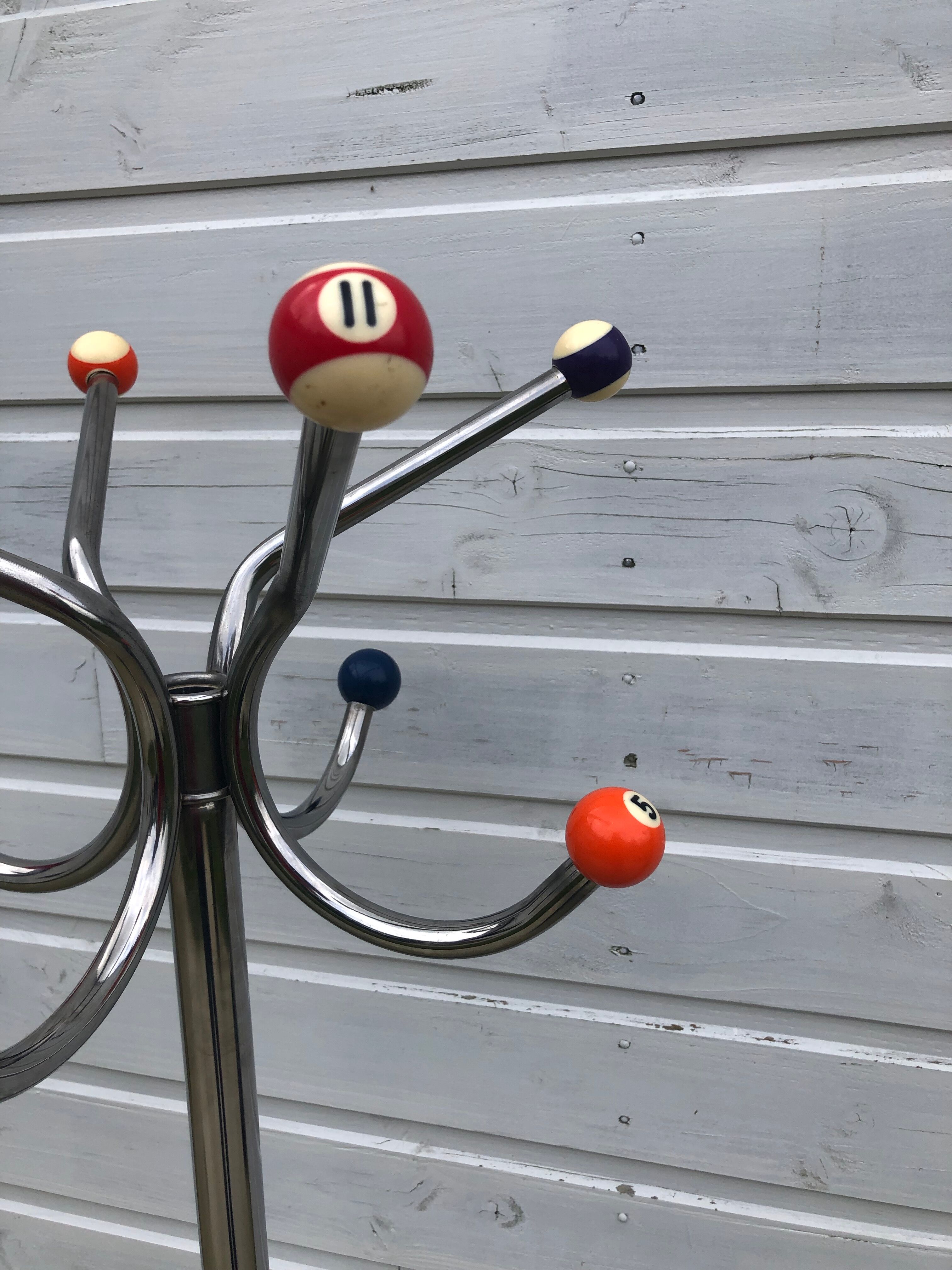 Vintage Deco stand coat hanger