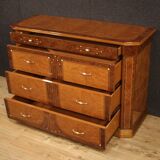Italian commode in wood from 20th century