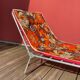 Vintage floral camp bed