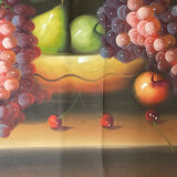 Oil on canvas still life reason signed