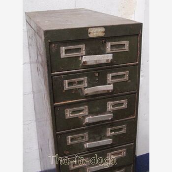 Trade furniture, industrial locker with 11 drawers