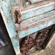 Old patinated teak door
