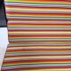 Compact sofa Eames Vitra Alexander Girard Miller stripe fabric