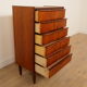 Vintage Danish chest of drawers | Teak | 6 drawers | 105 cm