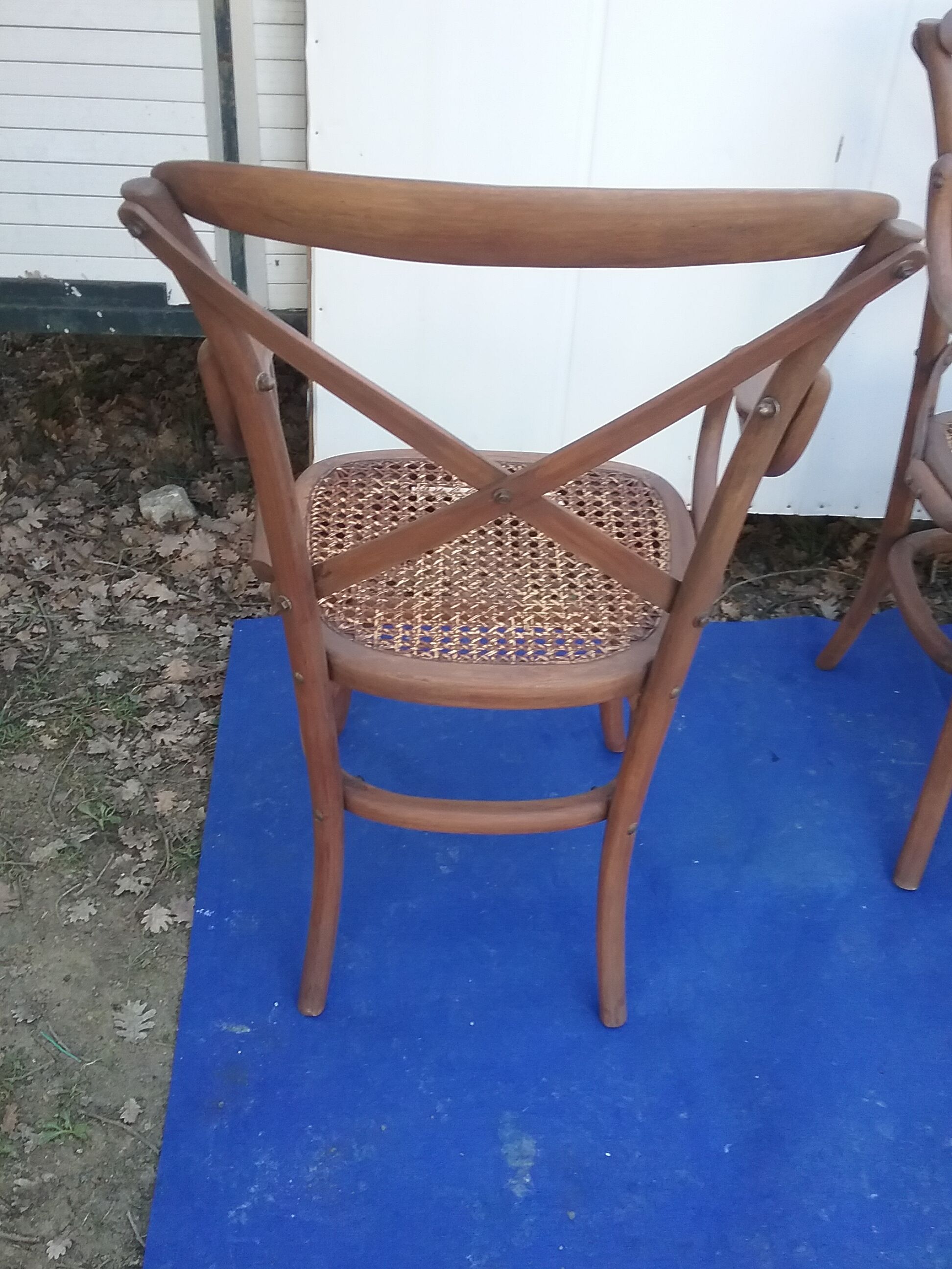 4 bistro armchairs