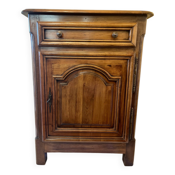Buffet en bois massif, 1 porte, 1 tiroir