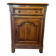 Buffet en bois massif, 1 porte, 1 tiroir