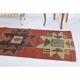 Vintage Turkish Hand-Knotted Wool Cotton Red Runner Rug 81x340