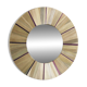 Witch's Eye Mirror in straw marquetry