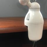 Jieldé desk lamp 2 arms 40cm white original Jean Louis Domecq vintage