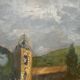 “Veranda du Midi” oil on canvas signed Helme
